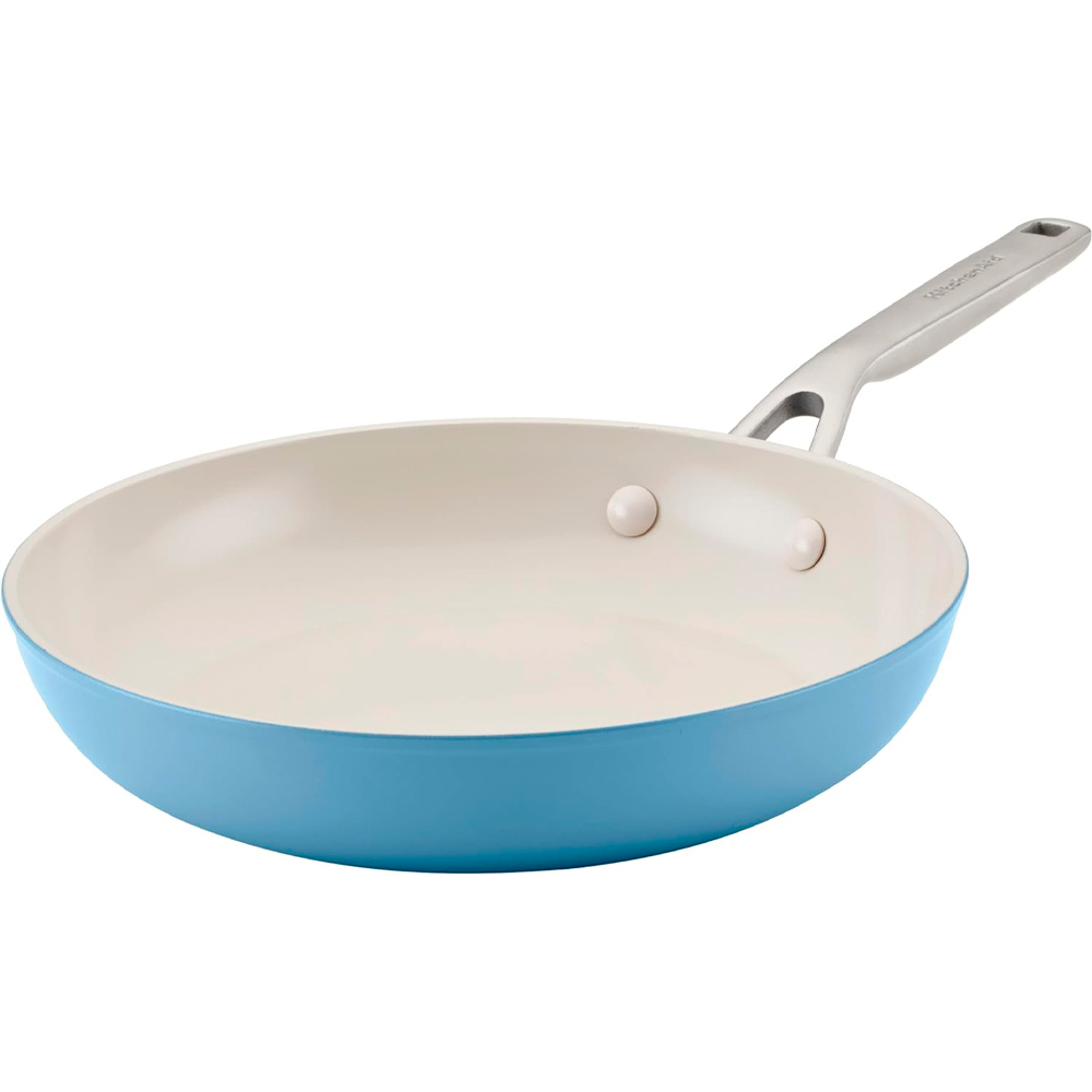Foto do Produto Frigideira KitchenAid 84816 Cerâmica Antiaderente Tripla Camada 25CM Azul Veludo