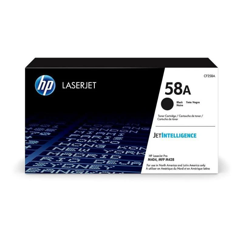 Foto do Produto TONER HP 58A CF258A NEGRO M404 / MFP M428