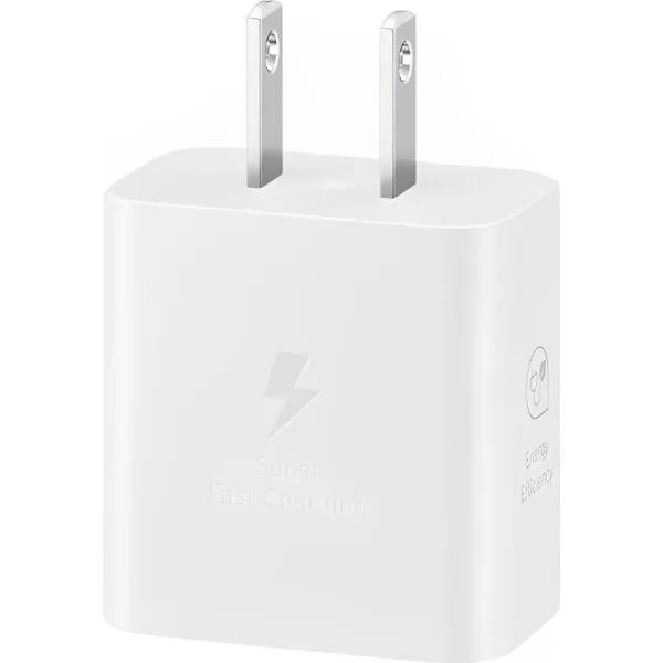 Foto do Produto SAMSUNG CARGADOR TIPO C EP-T2510NWTGTW 25W S/CABLE WHITE