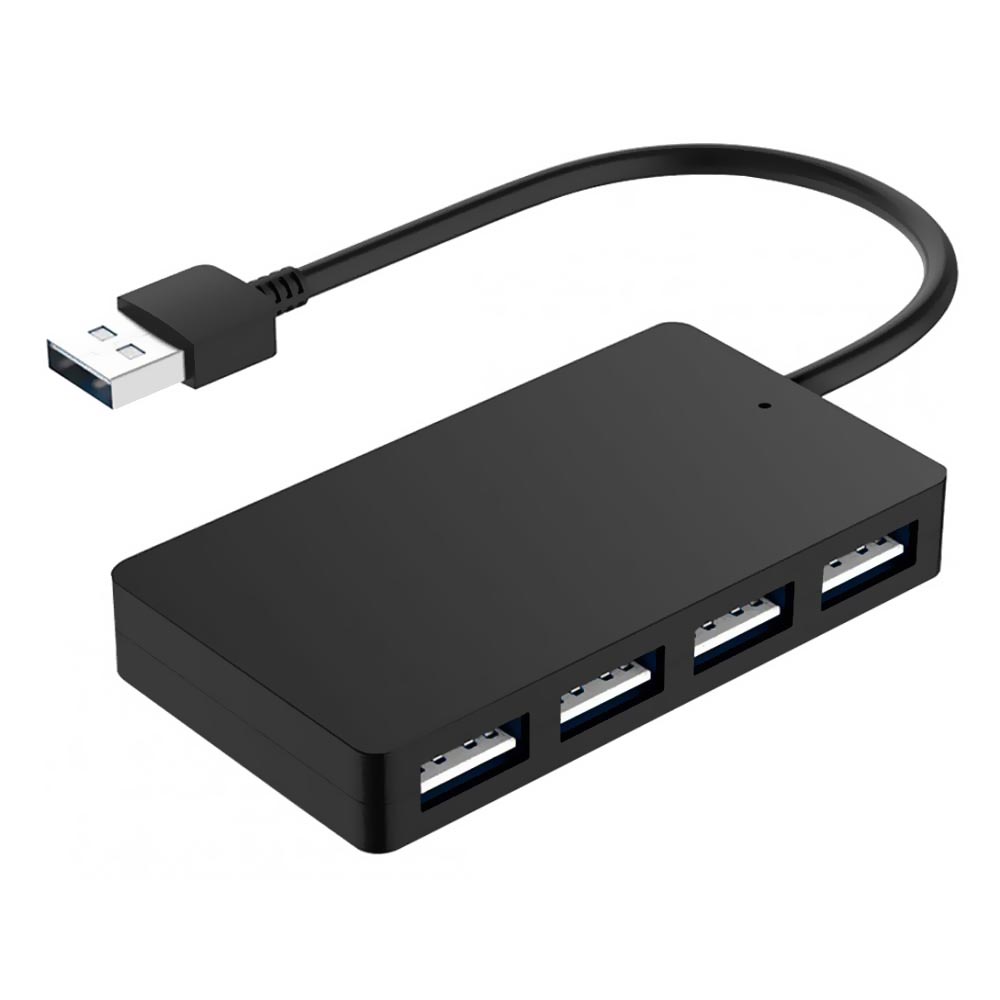 Foto do Produto Hub USB 2.0 Satellite A-HUB13 4 Portas - Preto