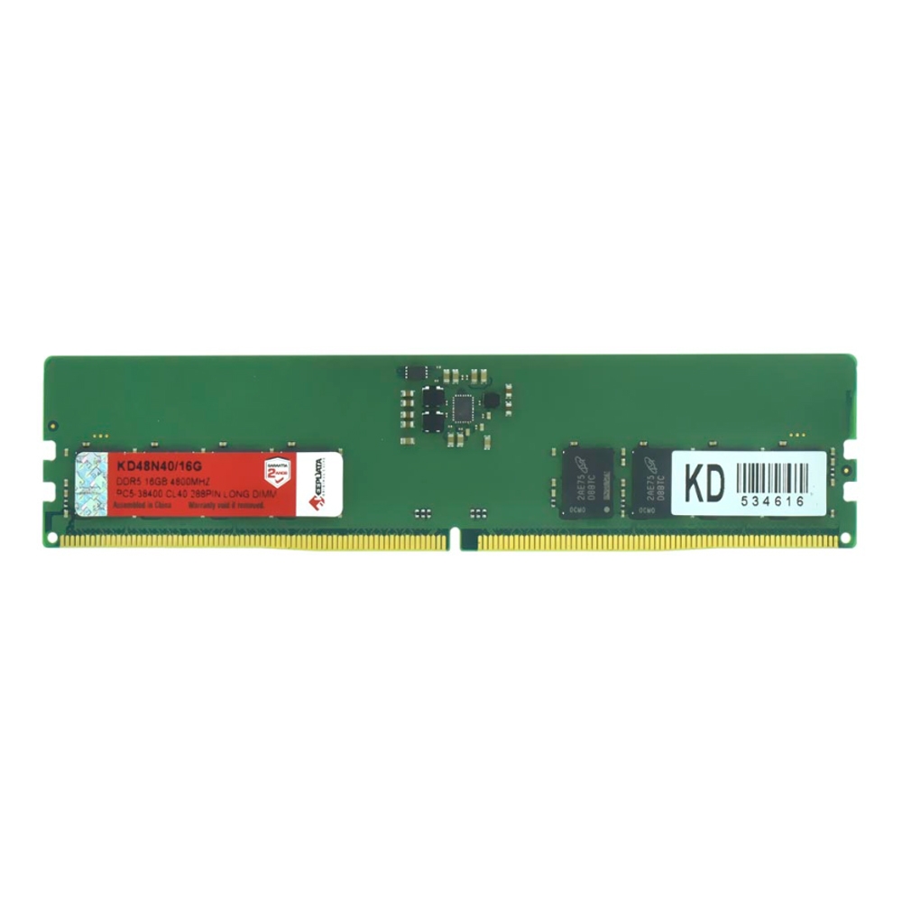 Foto do Produto Memória RAM KeepData KD48N40/16G - 16GB - DDR5 - 4800MHz - Para PC