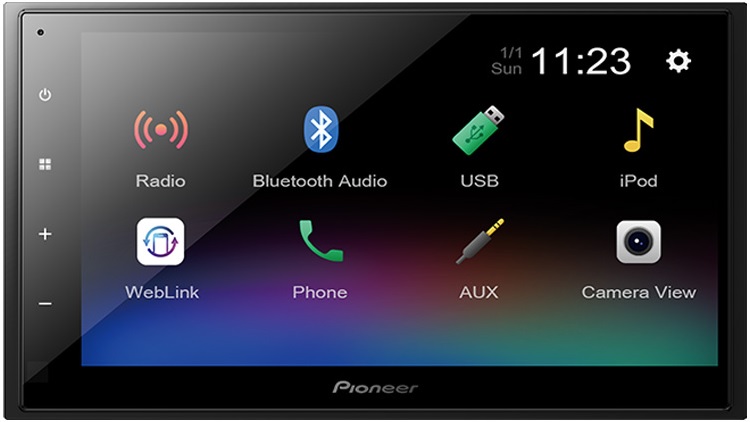 Foto do Produto Toca DVD Pioneer DMH-A345BT 6.8" Touch