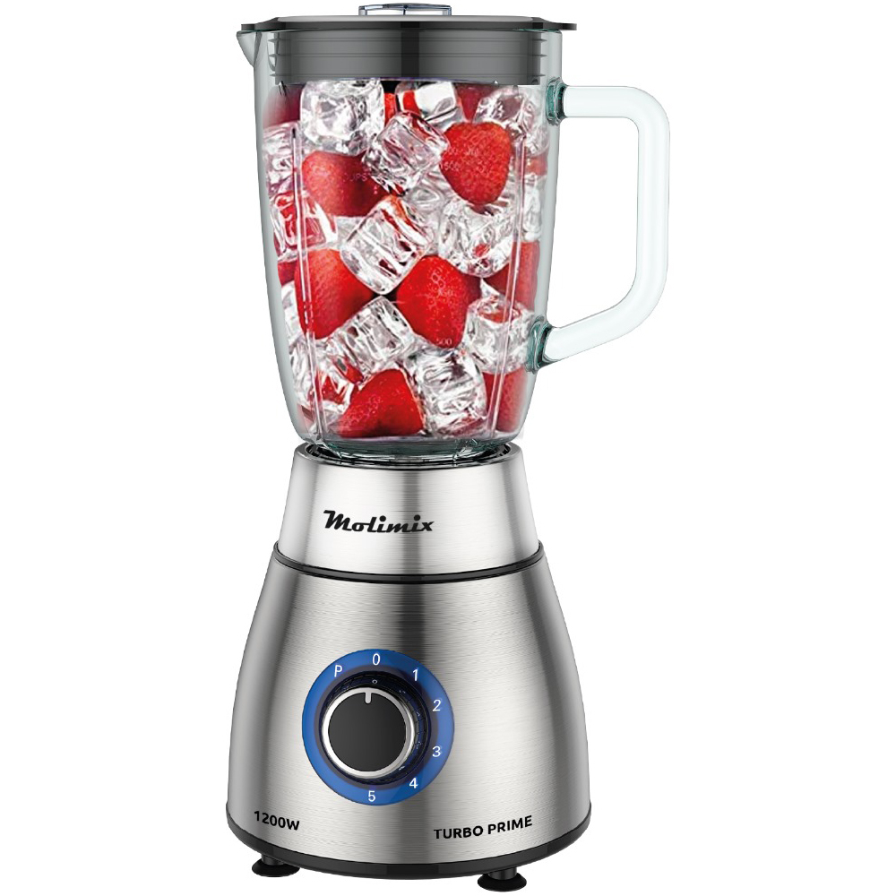 Foto do Produto Liquidificador Molimix Turbo Prime MLV-1200 - 1200W - 1.8L - 110V - Prata