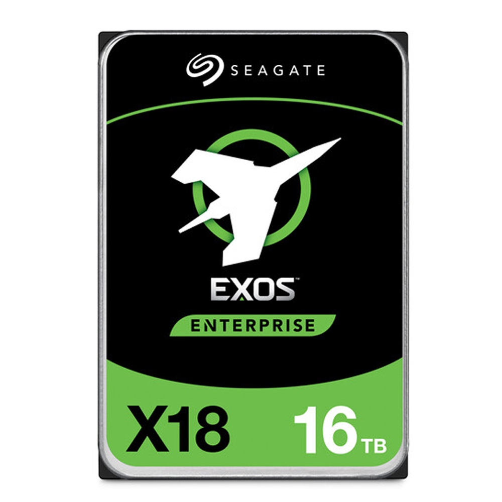 Foto do Produto HD Interno Seagate Exos X18 ST16000NM000 - 16TB - 7200RPM - 3.5''