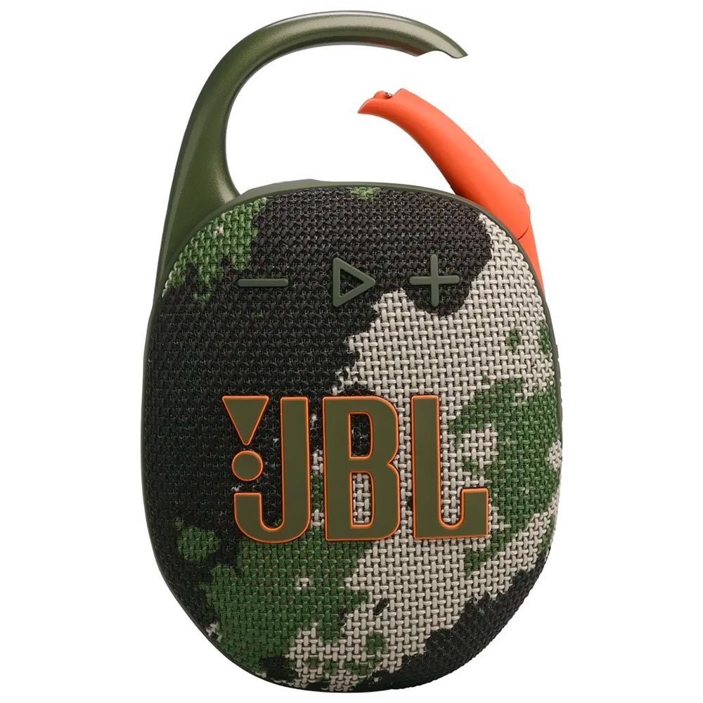Foto do Produto Caixa de Som JBL Clip 5 Bluetooth - Camuflado Squad