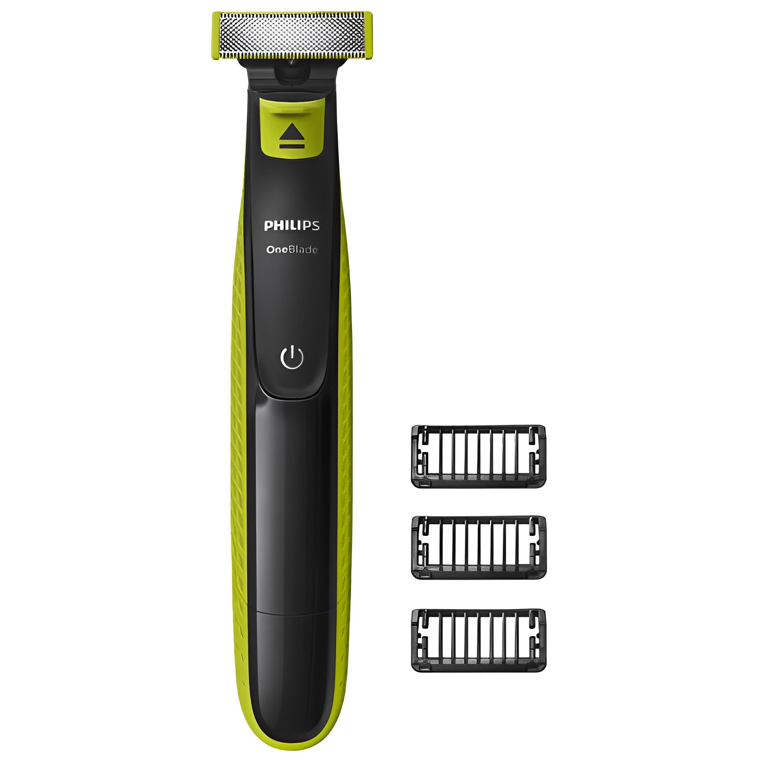 Foto do Produto Barbeador Elétrico Philips Oneblade QP2724/10 - Recarregável - Preto e Verde