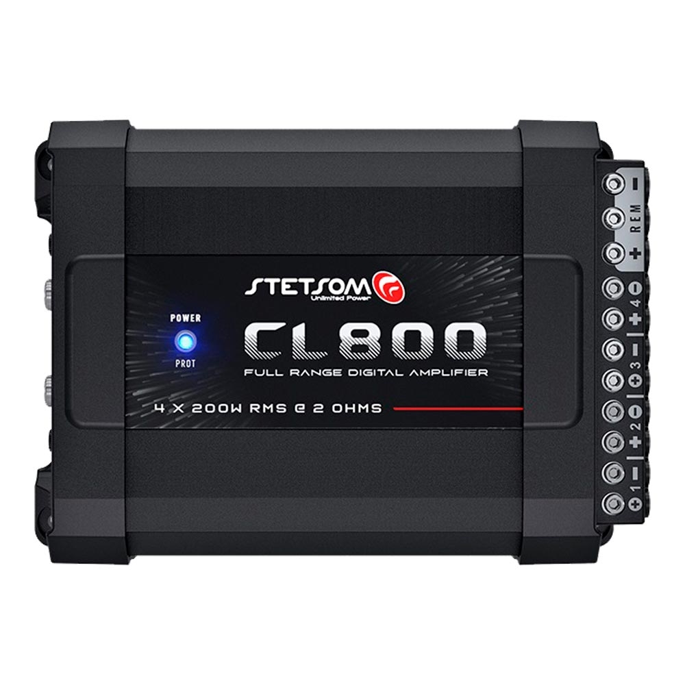 Foto do Produto Modulo Amplificador Stetsom CL800.4 - 800W RMS - 4 Canais