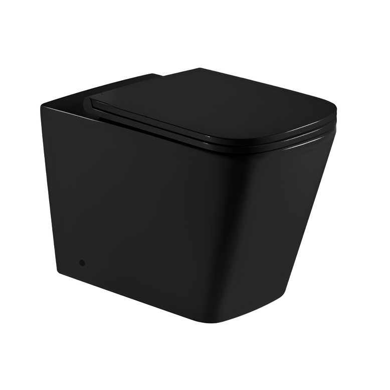 Foto do Produto VASO SANITARIO SEM CAIXA ACOPLADA FH-2370B COR MATT BLACK