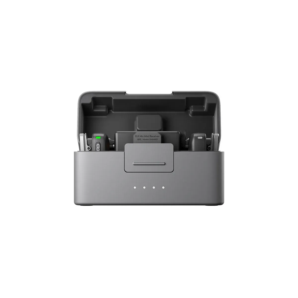 Foto do Produto DJI MICRÓFONO MIC MINI (2 TX + 1 RX + CHARGING CASE)