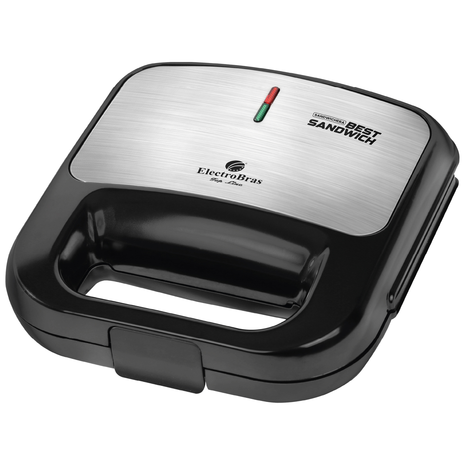 Foto do Produto Sanduicheira Electrobras EBSD-01 - 750W - 220V - Preto e Prata