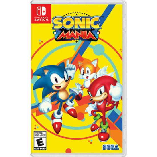 Foto do Produto Game Sonic Mania Nintendo Switch