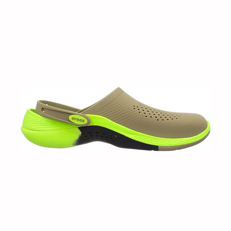 Foto do Produto Crocs Literide Unisex Marrom/Verde 208281-2F9