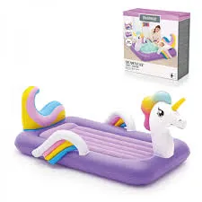 Foto do Produto BESTWAY COLCHON DREAM CHASE UNICORNIO INFLABLE 1.96M X 1.04M X 84