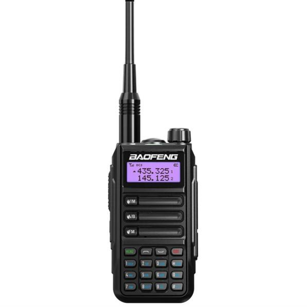 Foto do Produto Radio Baofeng UV-16 Dual Band / 128 Canais / 24000mAh / 5W / VHF / UHF - Preto