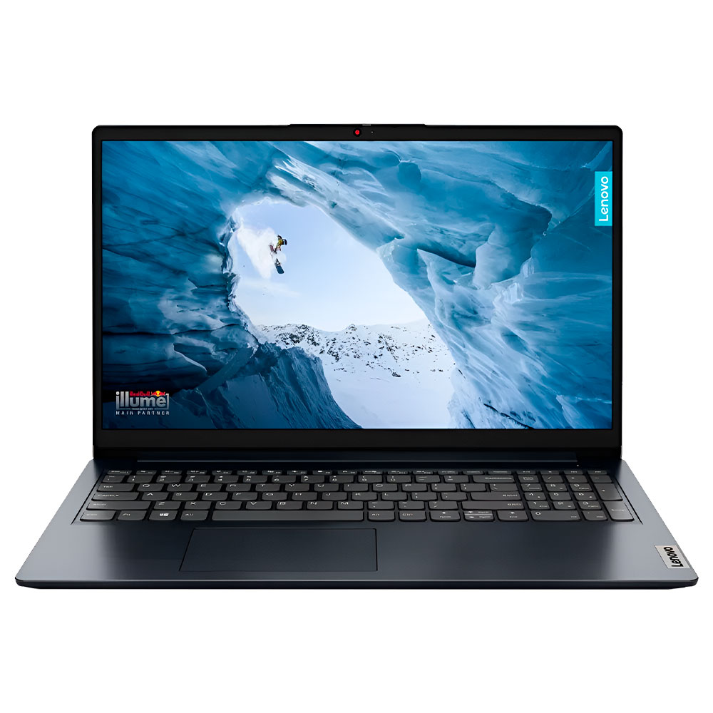 Foto do Produto Notebook Lenovo IdeaPad 1 15AMN7 AMD Ryzen 5 7520U Tela Touch FHD 15.6" / 8GB de RAM / 256GB SSD / Win11Home - Abyss Azul (82VG00TYUS) (Inglês)