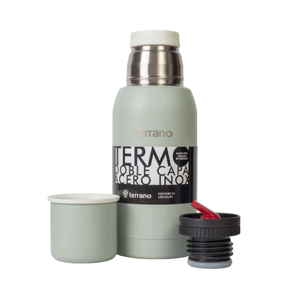 Foto do Produto TERRANO TERMO AC402020467 ACERO INOXIDABLE 750ML OLIVE GREEN