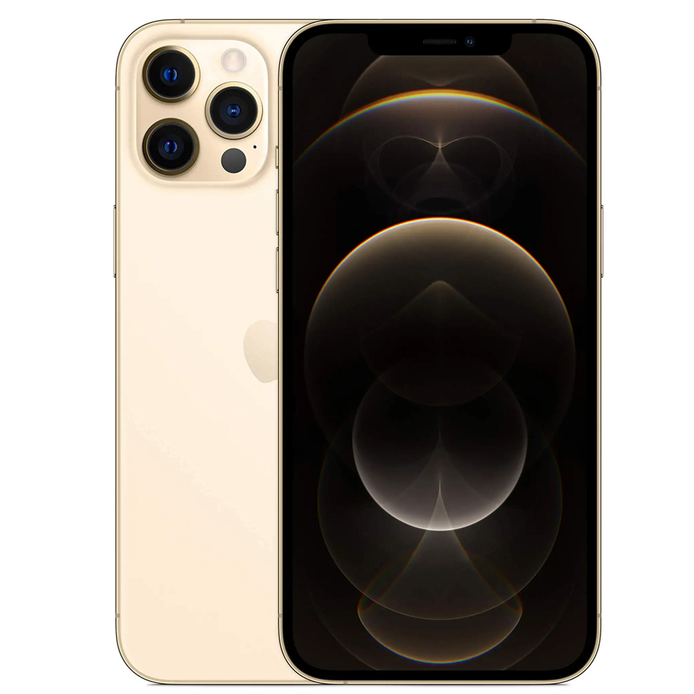 Foto do Produto Apple iPhone 12 Pro Max 128GB Tela 6.7 Cam Tripla 12+12+12/12MP iOs Gold - Swap 'Grado C' (1 mês Garantia)