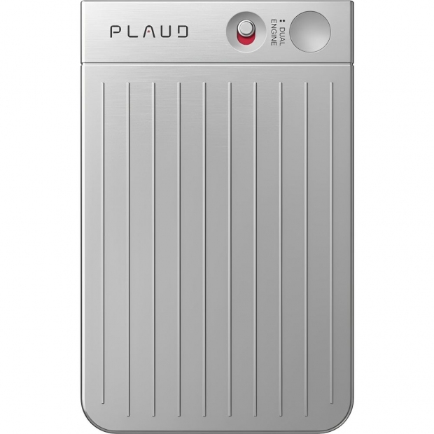 Foto do Produto GRAVADOR DE VOZ PLAUD NOTEPIN AI C/CHATGPT SILVER 64GB PN0200 LUNAR SILVER
