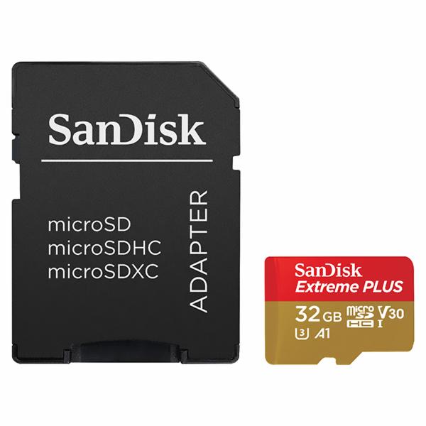 Foto do Produto Cartao de Memoria Micro SD SanDisk Extreme 32GB