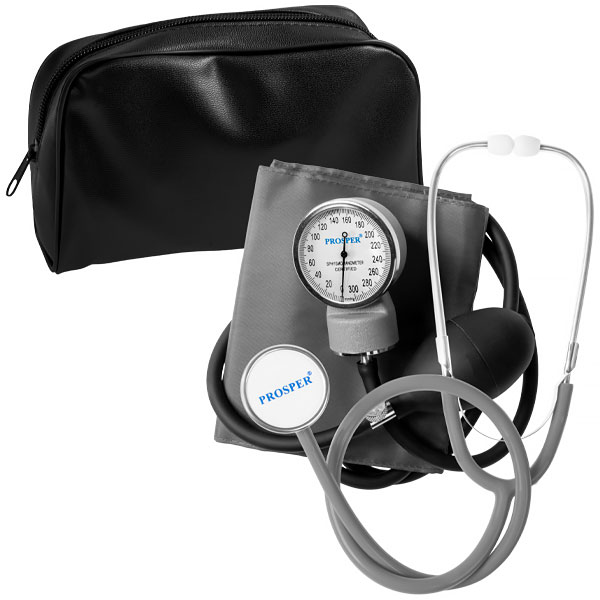 Foto do Produto Medidor de Pressao Analógico Prosper P-4515 - Cinza