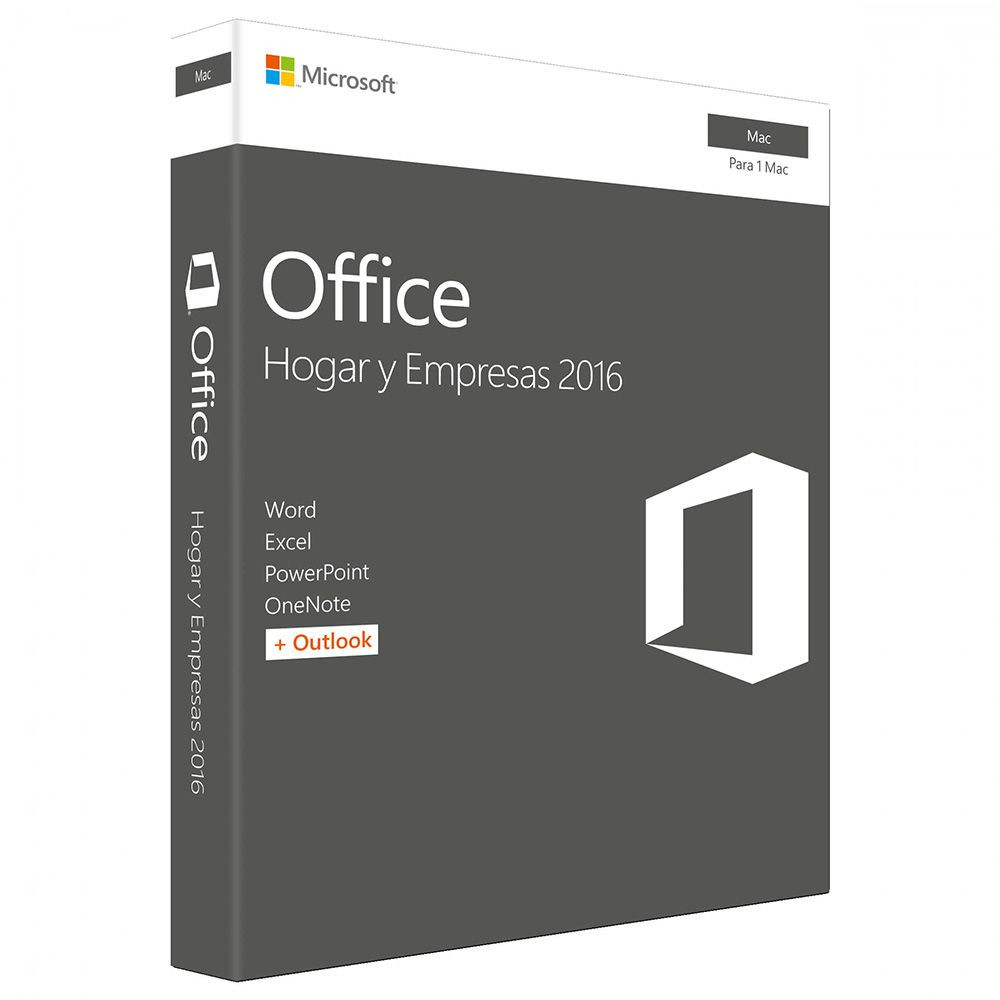 Foto do Produto Software Microsoft Office 2016 Casa E Empresas Para MAC - W6F-00937