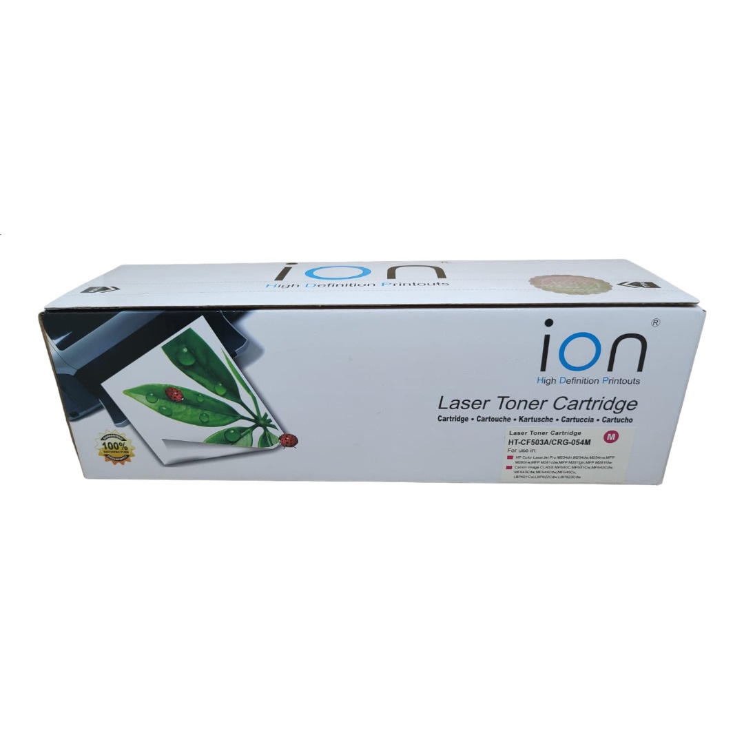 Foto do Produto TONER ION CF503A (202A) MAGENTA (LASER M281FDW- M254DW)