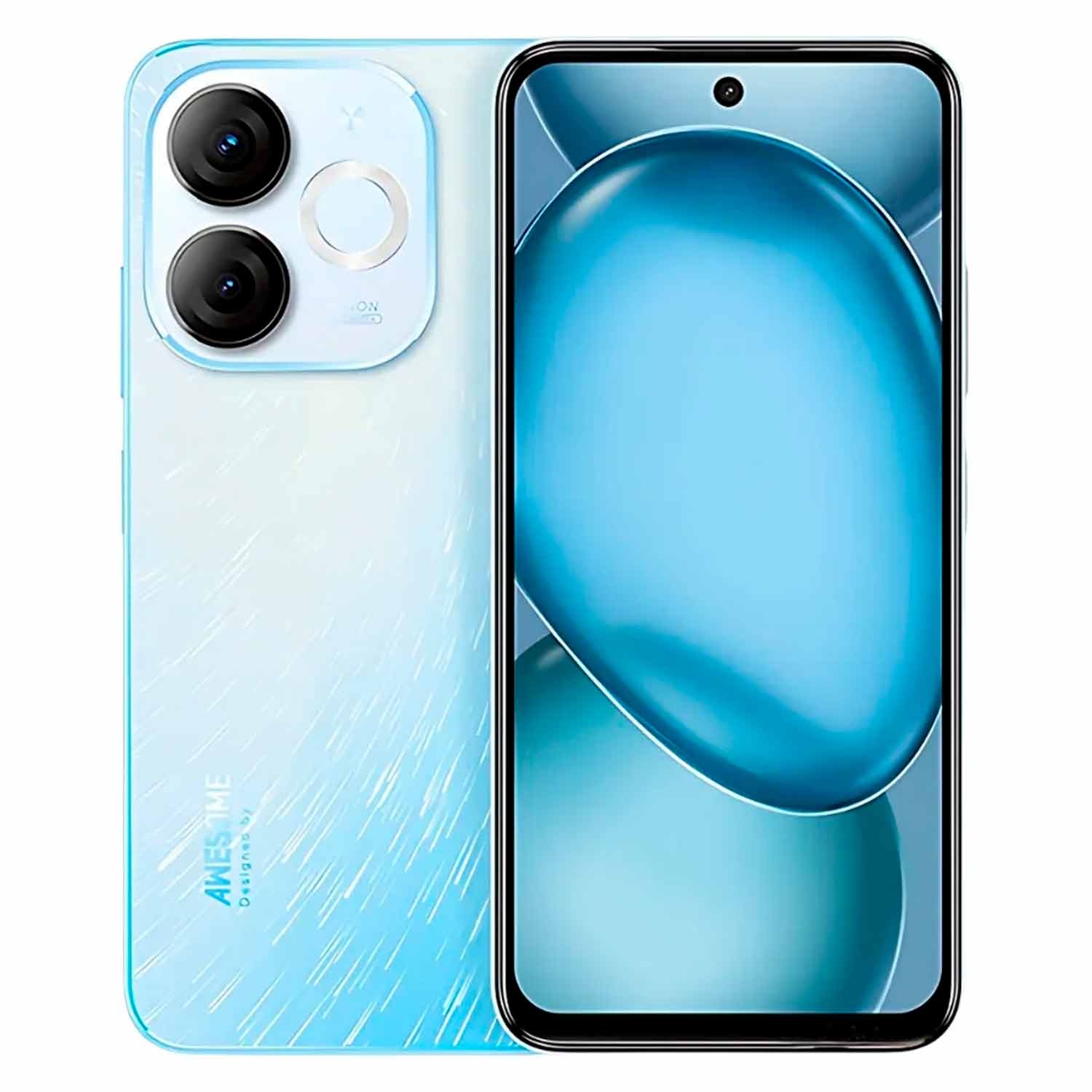 Foto do Produto Celular Itel A80 A671LC - 4/128GB - 6.7'' - Dual-Sim - Wave Blue