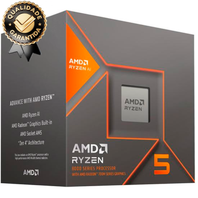 Foto do Produto PROCESSADOR AMD RYZEN 5 8500G SOCKET AM5 / 3.5GHZ / 22MB
