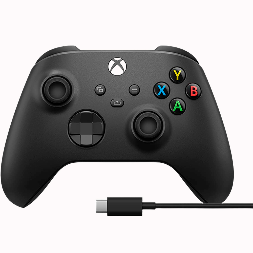 Foto do Produto Controle Microsoft 1V8-00016 para Xbox One e Xbox Series X/S + Cabo USB-C