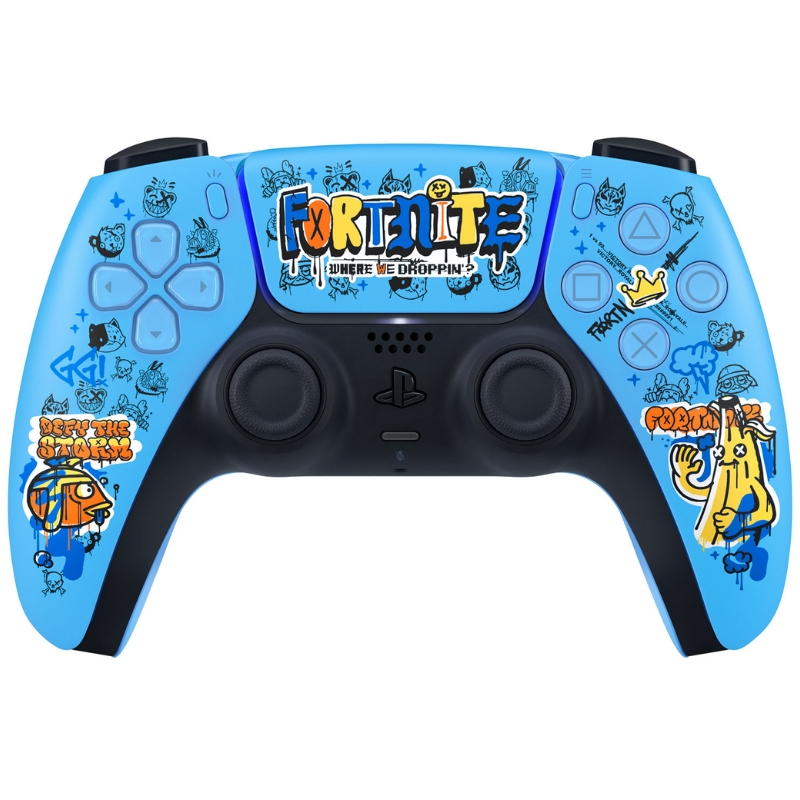 Foto do Produto Controle Sony DualSense para PlayStation 5 CFI-ZCT1W - Fortnite Limited Edition
