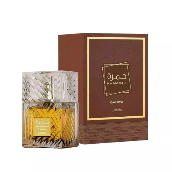 Foto do Produto Perfume Lattafa Khamrah Qahwa Ediçao 100ML Unissex Eau de Parfum
