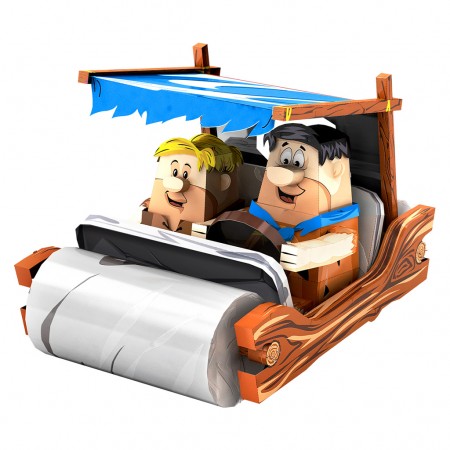 Foto do Produto METAL EARTH THE FLINSONES CAR MEM065