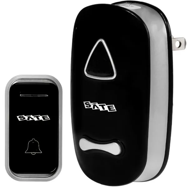 Foto do Produto SATELLITE TIMBRE INALAMBRICO A-DB02 100M/12V/BIVOLT NEGRO