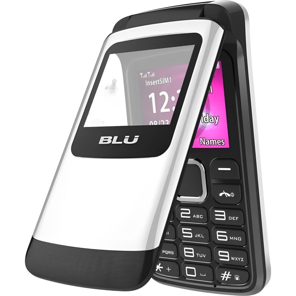 Foto do Produto Celular Blu Zoey Flex Z132 - 64/124MB - 1.8'' - Dual-Sim - Branco