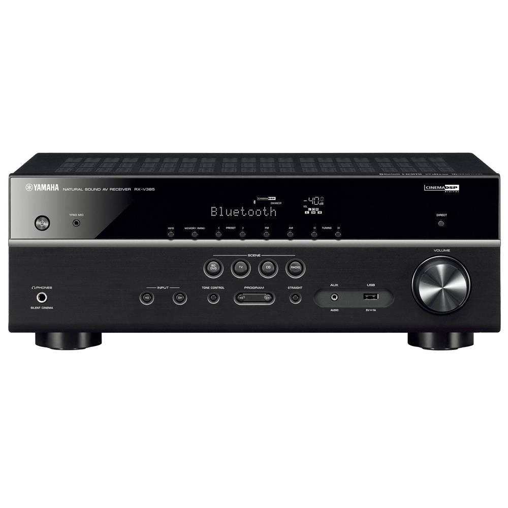 Foto do Produto Receiver Yamaha RX-V385 110V 5.1CH