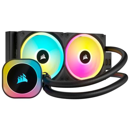 Foto do Produto Cooler Corsair iCUE Link H100i RGB