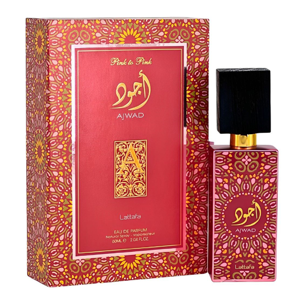 Foto do Produto Perfume Lattafa Ajwad Pink to Pink 60ML Eau de Parfum Feminino