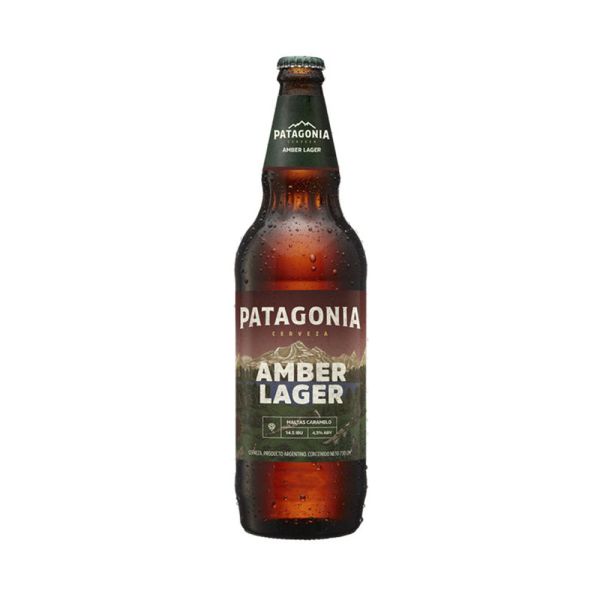 Foto do Produto PATAGONIA CERVEZA AMBER LAGER 730ML