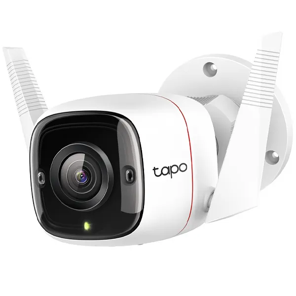 Foto do Produto Câmera IP TP-Link Tapo C310 2K com Wi-Fi e Microfone - Branco