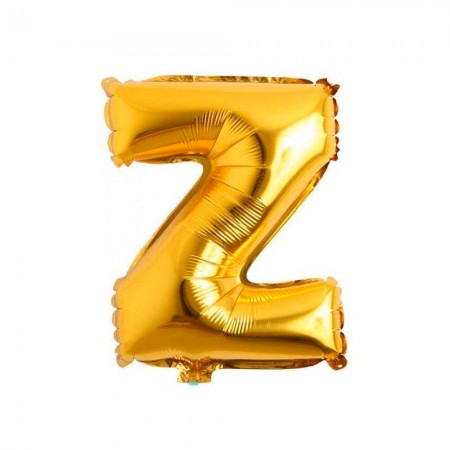 Foto do Produto Balao Letra Z Dourado 16 Polegadas