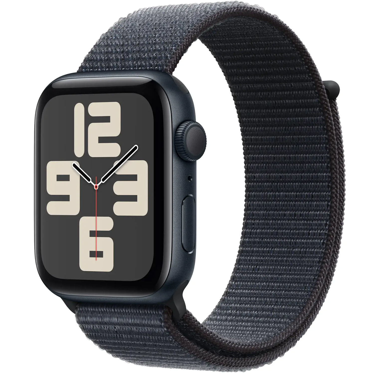 Foto do Produto Apple Watch SE 2nd Generation MXEP3BE/A 44mm GPS - Midnight Aluminum/Ink Sport Loop