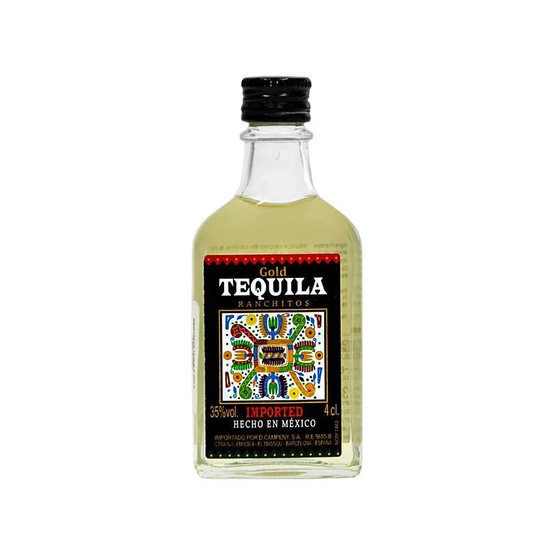 Foto do Produto RANCHITOS TEQUILA GOLD 40ML CON 35% ALC