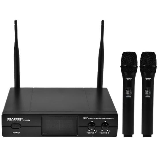 Foto do Produto Microfone Prosper P-6184 Sem Fio