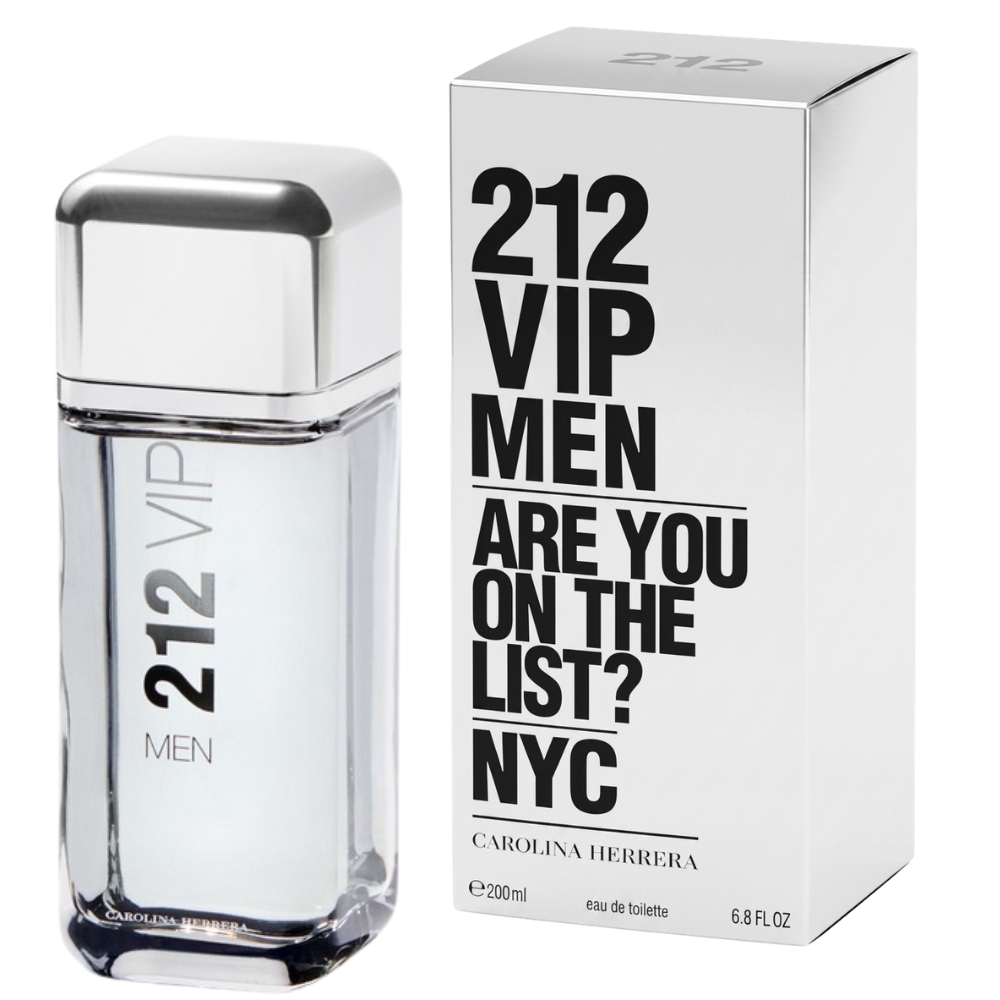 Foto do Produto Perfume Carolina Herrera 212 VIP Men EDT Masculino - 200mL