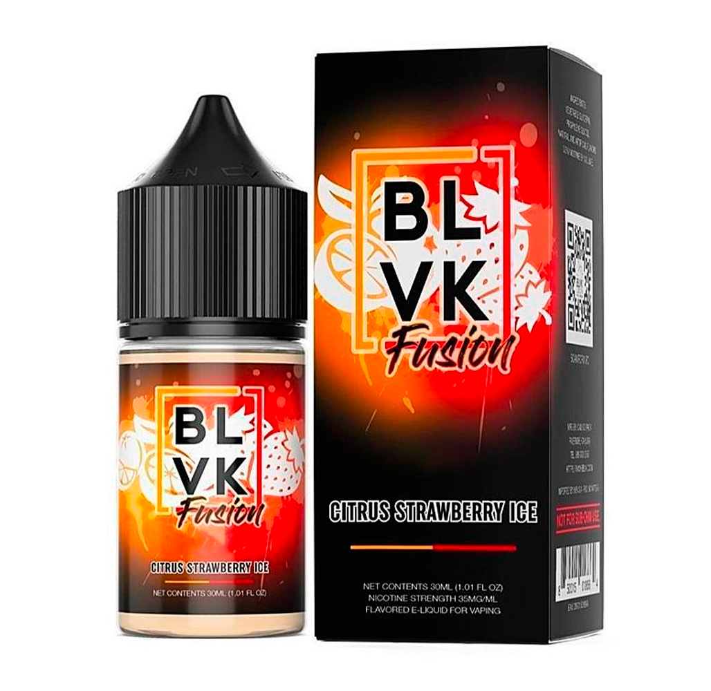 Foto do Produto LIQ BLVK SALT 35MG FUSION - CITRUS STRAWBERRY ICE