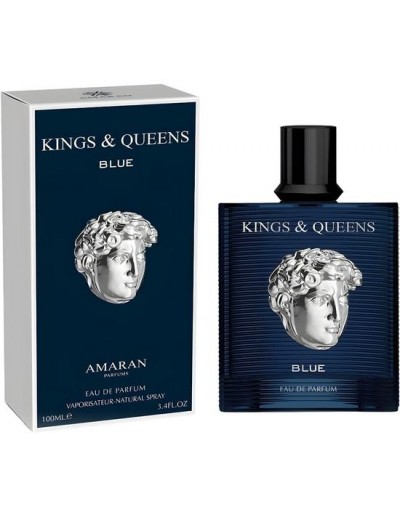Foto do Produto Perfume Amaran Kings & Queens Blue Eau De Parfum Masculino 100ml
