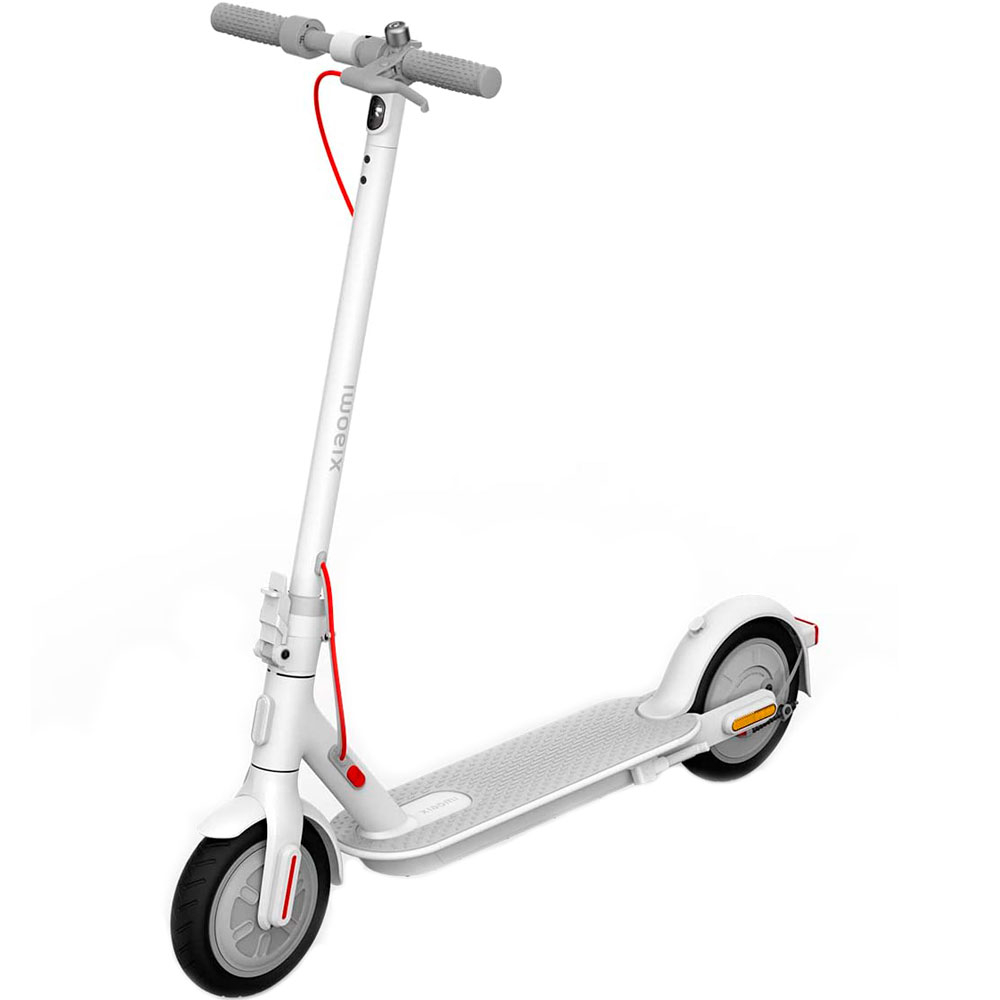 Foto do Produto Patinete Elétrico Xiaomi Mi Electric Scooter 3 Lite MJDDHBC01ZM - 300W - 25km/h - 8.5'' - Branco