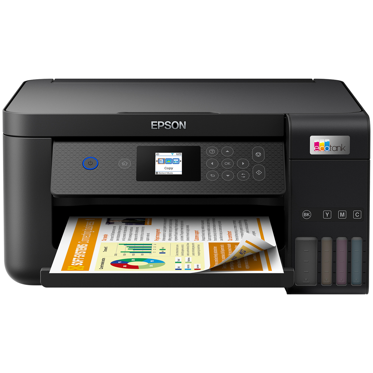 Foto do Produto Impressora Jato de Tinta Epson EcoTank L4260 - Multifuncional - Wi-Fi - USB - BiVolt - Preto