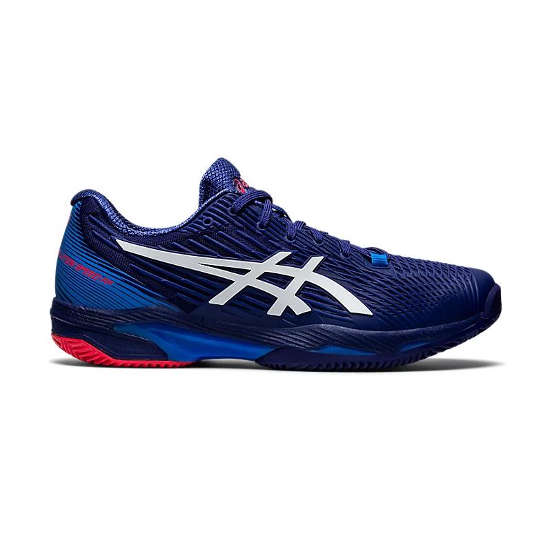 Foto do Produto Tênis Asics Solution Speed FF 2 Clay Masculino Azul 1041a187-401