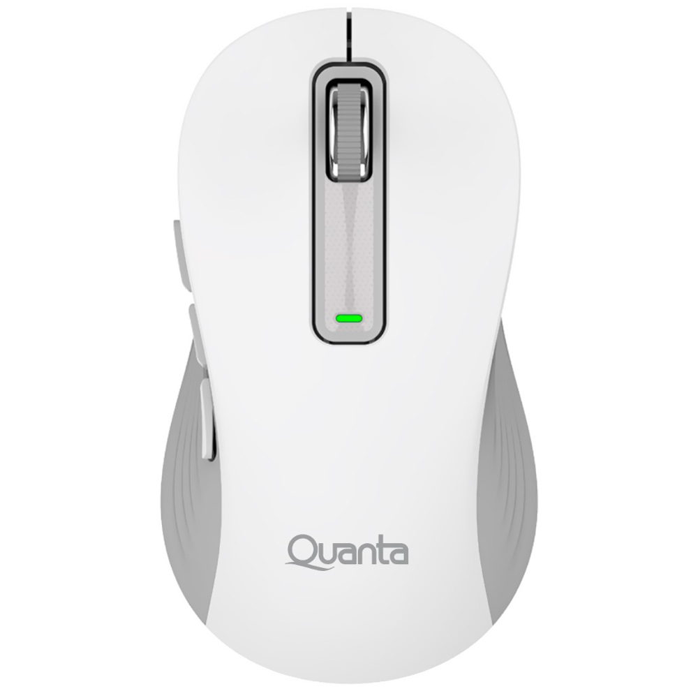 Foto do Produto Mouse Quanta QTMOI40 Wireless - Branco